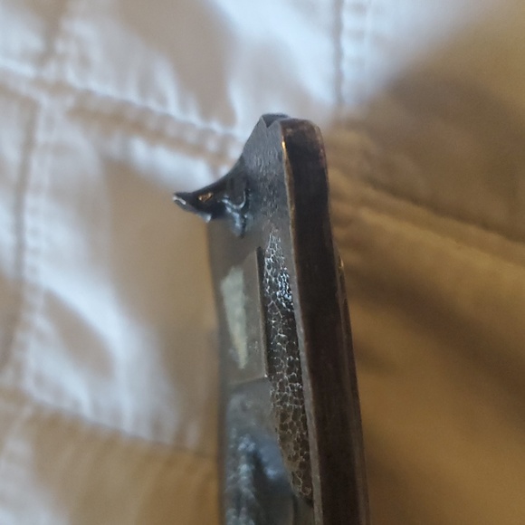 Vintage Belt and Freightliner Buckle Trucker Western Tooled Leather Belt - Picture 8 of 11